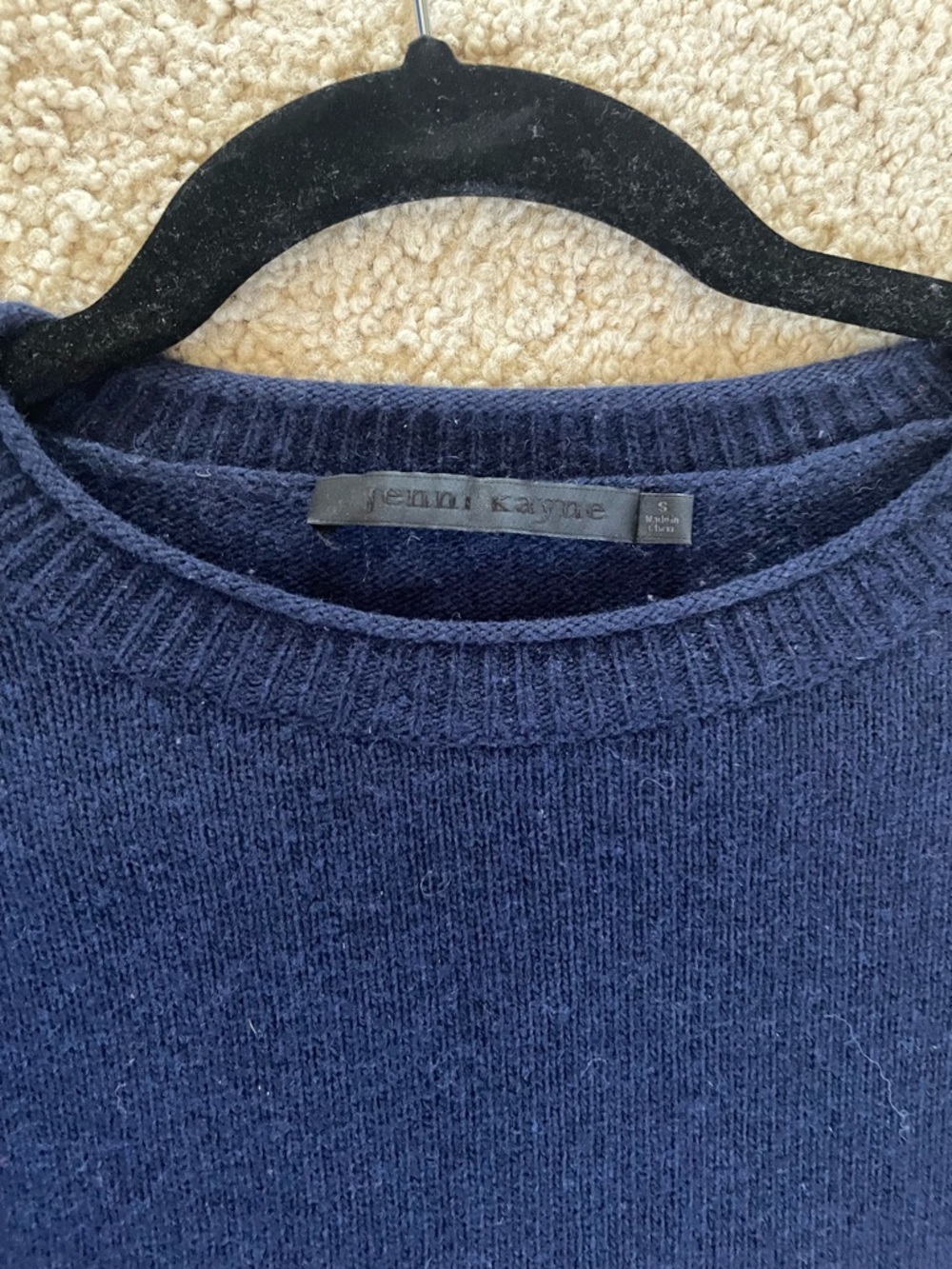 Jenni Kayne Everyday Sweater | Navy | Size S - Picture 3 of 8